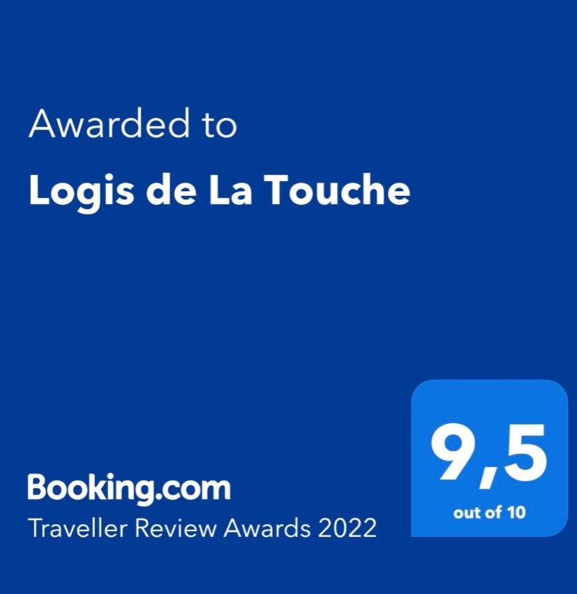 Logis De La Touche Bed & Breakfast Saint-Hilaire-des-Loges Dış mekan fotoğraf